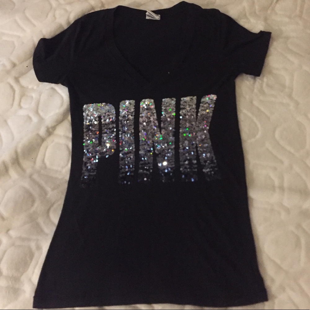 ❌SOLD❌MER❌PINK BLING TOP
